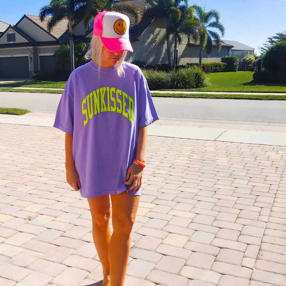 NWT Violet Purple Sunkissed T-Shirt - Picture 14 of 15